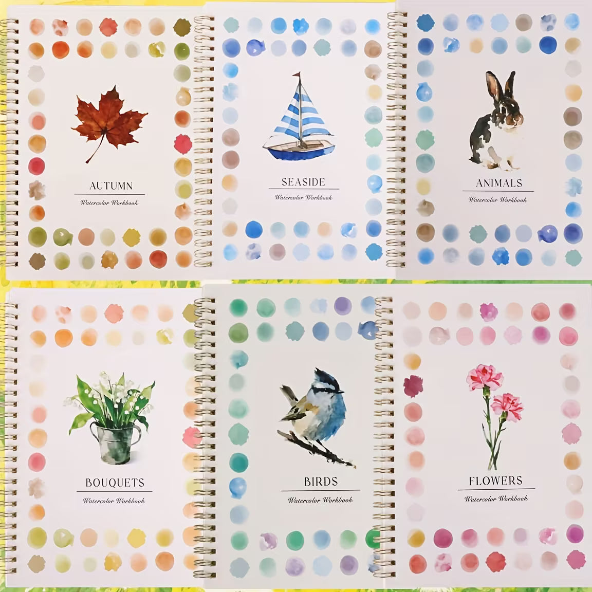 Malbücher für Wasserfarben